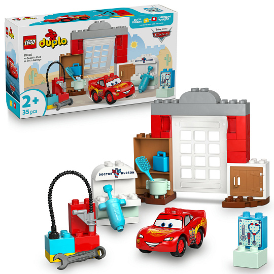 LEGO Duplo 10456 McQueen a návštěva v garáži doktora Hudsona