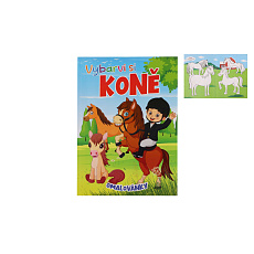 Omalovánky Vybarvi si koně 21x29cm Omalovánky Vybarvi si koně 21x29cm