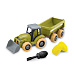 Rappa Šroubovací traktor nakladač s vlečkou 27 cm