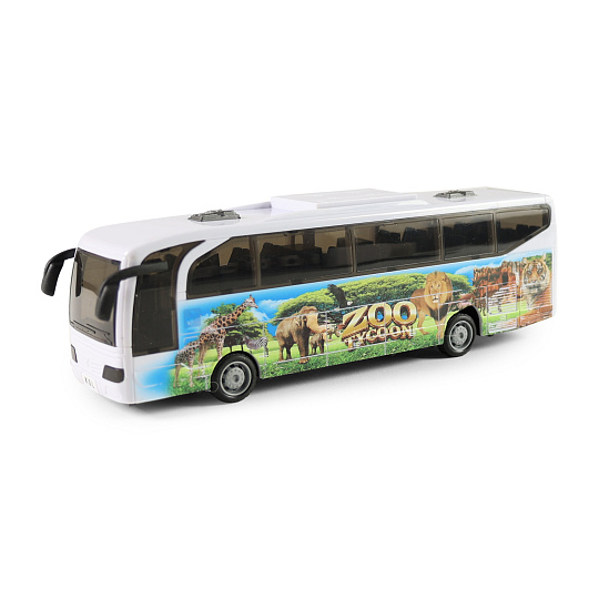 Rappa Autobus ZOO se zvukem a světlem 23 cm