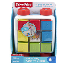 Fisher Price VOZÍK S KOSTKAMI