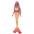 Mattel Barbie POHÁDKOVÁ MOŘSKÁ PANNA - ŽLUTÁ