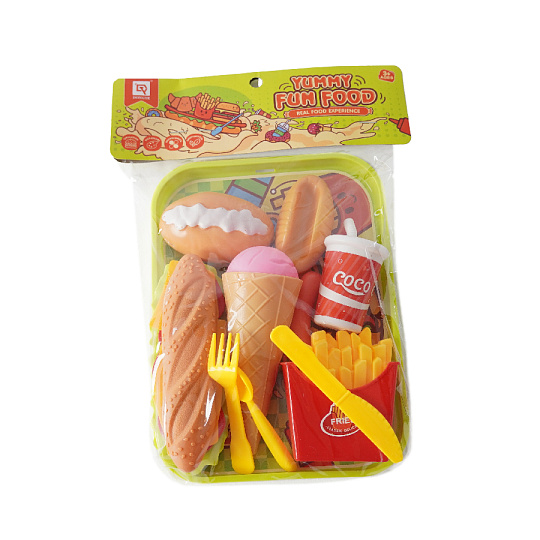Plejo Mac Toys PLEJO Hamburger set Plejo Mac Toys PLEJO Hamburger set