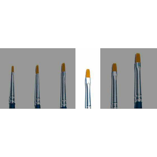 Italeri Brush Synthetic Flat - SINGLE PACK 52224 - plochý syntetický štětec (velikost 1) Italeri Brush Synthetic Flat - SINGLE PACK 52224 - plochý syntetický štětec (velikost 1)