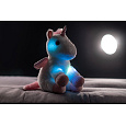 Teddies Snílek jednorožec s křídly plyš 38cm na baterie se světlem se zvukem v sáčku