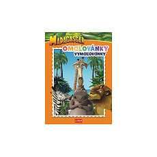 Omalovánky Madagascar 20x27,5cm