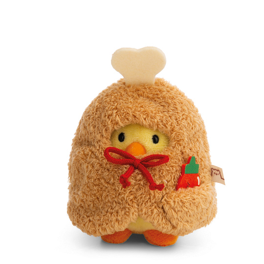 NICI Plyšová hračka Mymochi Kuře Tschieps v kostýmu kuřecího stehýnka - dárkové balení