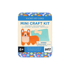 Rappa Petit Collage Mini sada na vyšívání Corgi