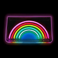 Rappa 2Kids Toys LED NEON LIGHT lampička Duha