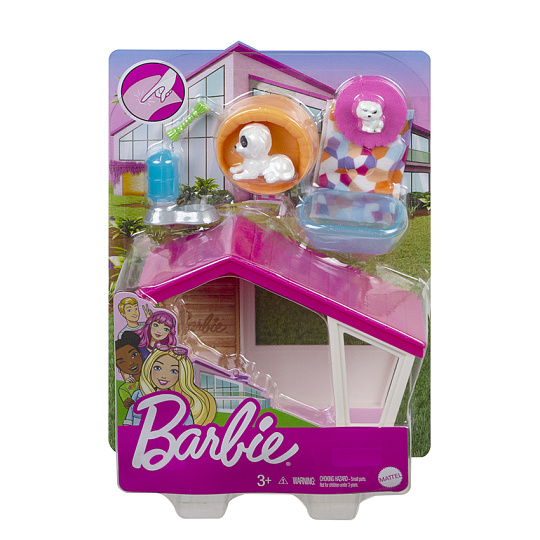 Mattel Barbie MINI HERNÍ SET S MAZLÍČKEM ASST
