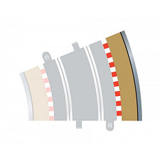 Scalextric Rozšíření trati SCALEXTRIC C8224 - Radius 3 Outer Border/Barrier 22.5°