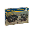 Italeri Model Kit military 0229 - 250 GAL.S TANK TRAILER - M101 CARGO TRAILER (1:35)