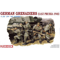Dragon Model Kit figurky 6057 - GERMAN GRENADIERS (EAST PRUSSIA 1945) (1:35)