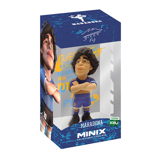 MINIX Football Icon: Maradona - BLUE AND YELLOW
