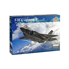 Italeri Model Kit letadlo 1409 - F-35 A LIGHTNING II CTOL version (1:72)