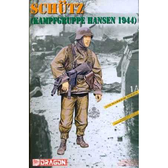 Dragon Model Kit figurky 1623 - SCHÜTZ KAMPFGRUPPE (HANSEN 1944) (1:16)