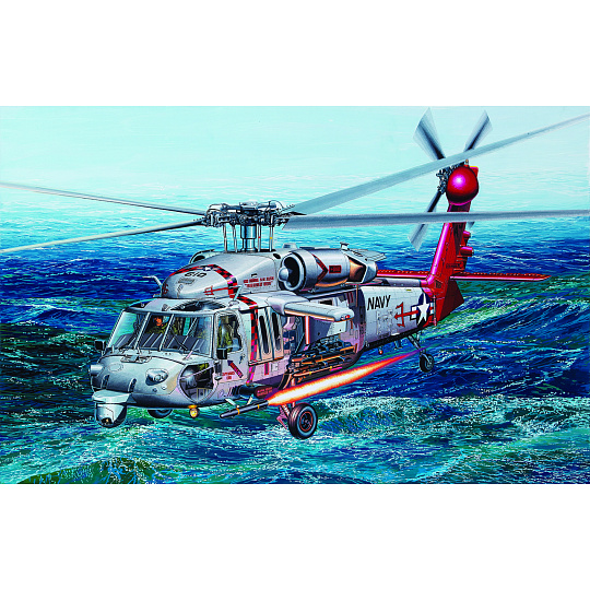 Academy Model Kit vrtulník 12120 - MH-60S HSC-9 "Tridents" (1:35)