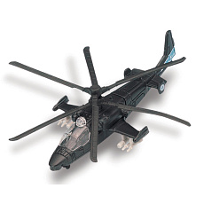 Maisto - Fresh Metal Tailwinds - letadla, KA-52 Alligator, matně černá, blister