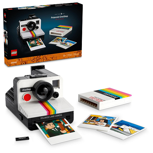 LEGO Ideas 21345 Fotoaparát Polaroid OneStep SX-70 LEGO Ideas 21345 Fotoaparát Polaroid OneStep SX-70