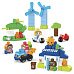 Mattel MEGA BLOKS ZELENÉ MĚSTO POSTAV A UČ SE EKO DŮM