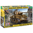 Zvezda Model Kit tank 3676 - M4 A3 (76mm) Sherman Tank (1:35)