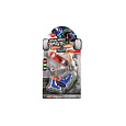 Sada skateboard, waveboard, brusle, koloběžka prstová plast mix druhů na kartě 16x30cm
