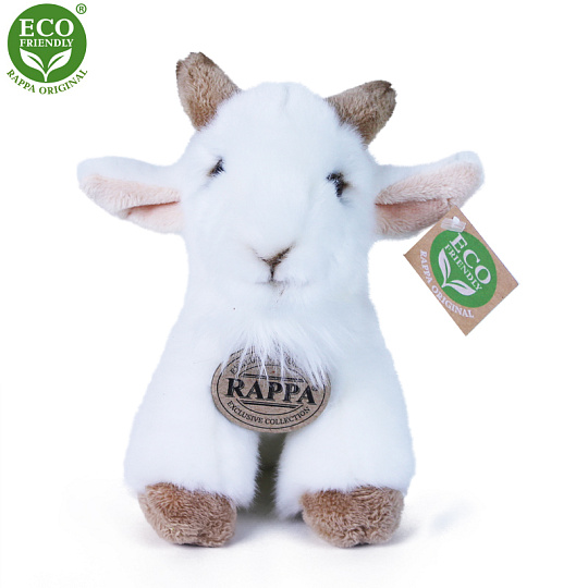 Rappa Plyšová koza sedící 16 cm ECO-FRIENDLY Rappa Plyšová koza sedící 16 cm ECO-FRIENDLY