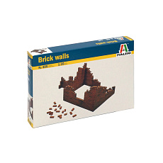 Italeri Model Kit budova 0405 - BRICK WALLS (1:35)