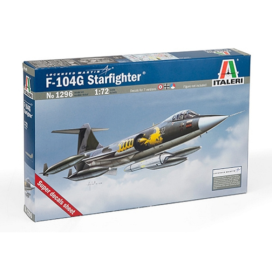 Italeri Model Kit letadlo 1296 - F-104 G "Starfighter" (1:72)