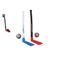 Wiky Hokejka 2ks s pukem 2ks plast 60cm v síťce