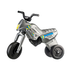 teddies Odrážedlo Enduro Yupee Policie velké plast výška sedadla 31cm nosnost do 25kg 12m+