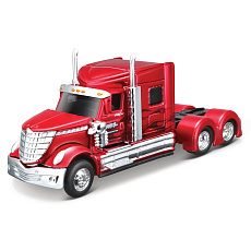 Maisto - Design Custom Rigs, International Lone Star, metal červená, 1:64 Maisto - Design Custom Rigs, International Lone Star, metal červená, 1:64