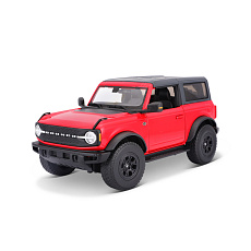 Maisto - 2021 Ford Bronco Wildtrak, červená, 1:18 Maisto - 2021 Ford Bronco Wildtrak, červená, 1:18