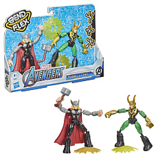 Hasbro AVENGERS BEND AND FLEX THOR VS LOKI Hasbro AVENGERS BEND AND FLEX THOR VS LOKI