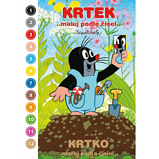 Akim Giochi Preziosi Maluj podle čísel A5 - Krtek 1