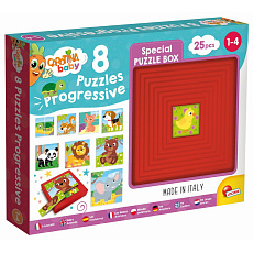Liscianigioch CAROTINA BABY 9 PUZZLE - Zvířátka