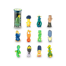 Teddies Vesmírná příšera/mimozemšťan silikon 7-9cm mix druhů