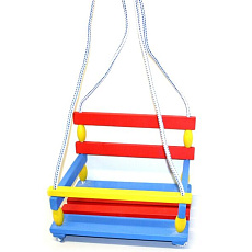 Rappa Dřevěná houpačka barevná