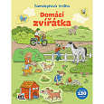 Jiri Models Knížka samolepková Domácí zvířátka
