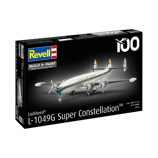 Revell Plastic ModelKit letadlo 03745 - Lockheed L.1049G Super Constellation Lufthansa (1:144) Revell Plastic ModelKit letadlo 03745 - Lockheed L.1049G Super Constellation Lufthansa (1:144)