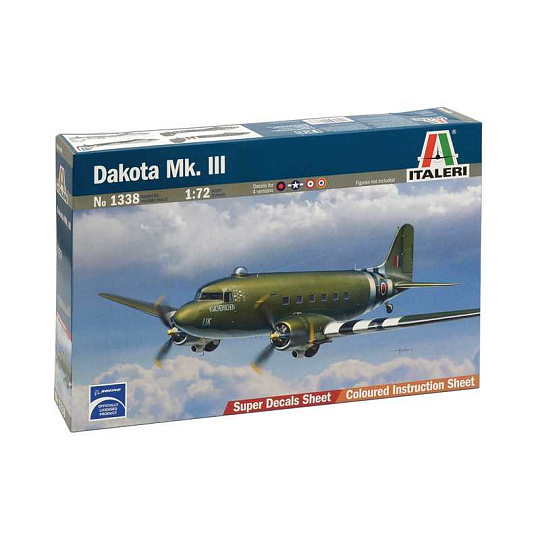 Italeri Model Kit letadlo 1338 - DAKOTA Mk.III (1:72) Italeri Model Kit letadlo 1338 - DAKOTA Mk.III (1:72)