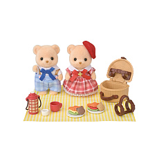 Sylvanian Families 5852 Sušenkoví medvídci sestra a bratr na pikniku