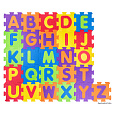 Plastica Pěnové podlahové puzzle Abeceda