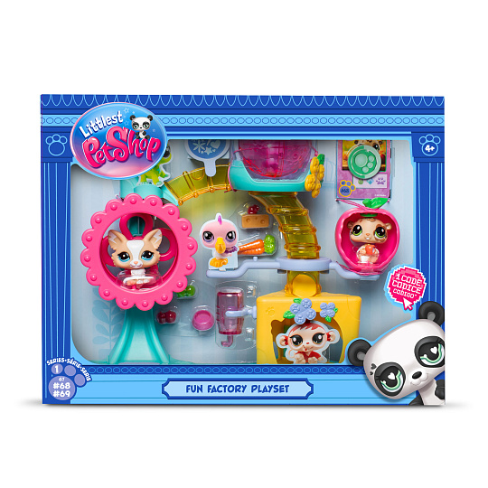 TM Toys Littlest Pet Shop herní sada Továrna na zábavu