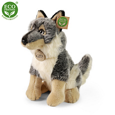 Rappa Plyšový vlk sedící 28 cm ECO-FRIENDLY Rappa Plyšový vlk sedící 28 cm ECO-FRIENDLY