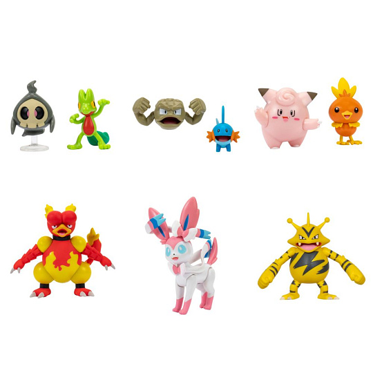 ORBICO Pokémon Battle figurky Ast.