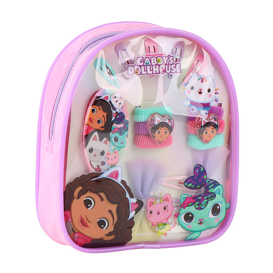 Cerdá Sada vlasových doplňků Gabby Doll´s House v batůžku