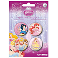 Placka set - Princezny 2 - 4x38mm
