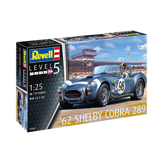 Revell Plastic ModelKit auto 07669 - '62 Shelby Cobra 289 (1:25)