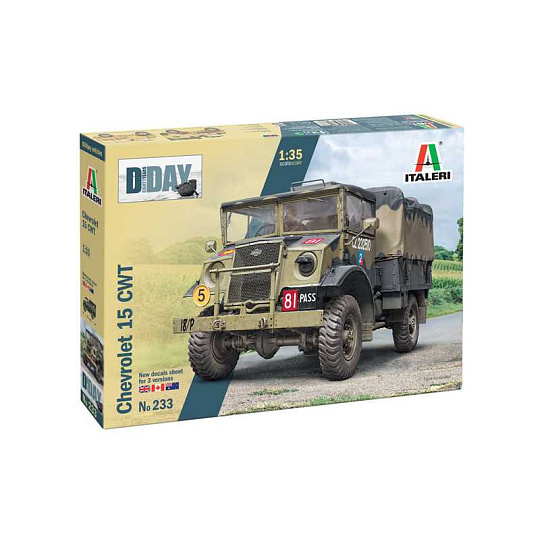 Italeri Model Kit military 0233 - Chevrolet 15 CWT (1:35)